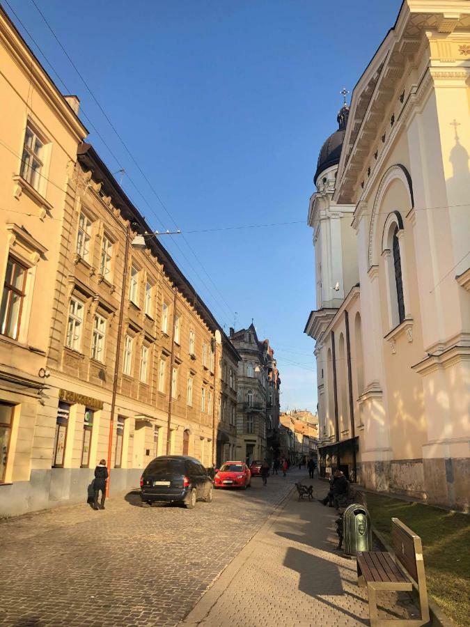 Modern Apartment In Lviv Historic Centre Dış mekan fotoğraf